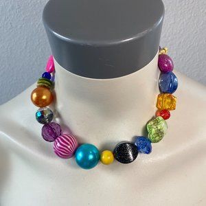 Women's multicolor 17" inc Necklace